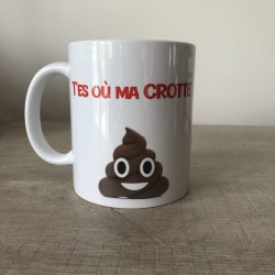 Mug - Ma crotte